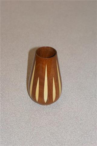 Segmented vase by Howard Overton